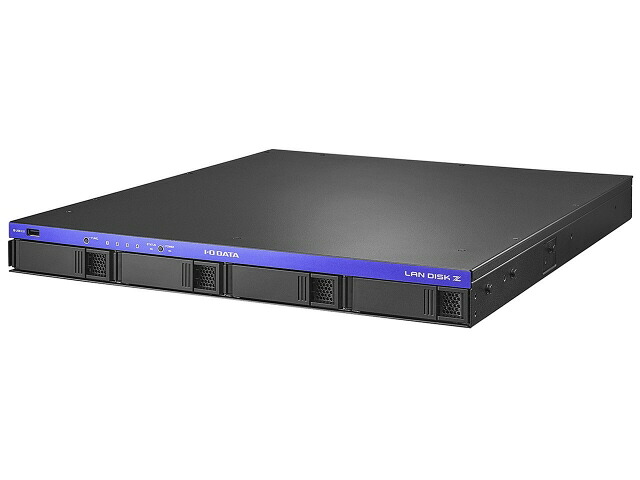【ポイント10倍】 IODATA NAS(ネットワークHDD) LAN DISK Z HDL4-Z25WATB08U [ドライブベイ数：HDDx4 容量：HDD：8TB LAN速度：10GbE] 【P10倍】