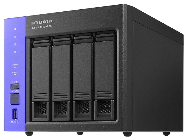 【尖んがり10倍】 IODATA NAS(網状組織HDD) ローカルエリアネットワーク DISK Z HDL4-Z25WATB08 [運転ベイ数：HDDx4 電気容量：HDD：8肺結核 ローカルエリアネットワークす早さ：10GbE] 【P10倍】