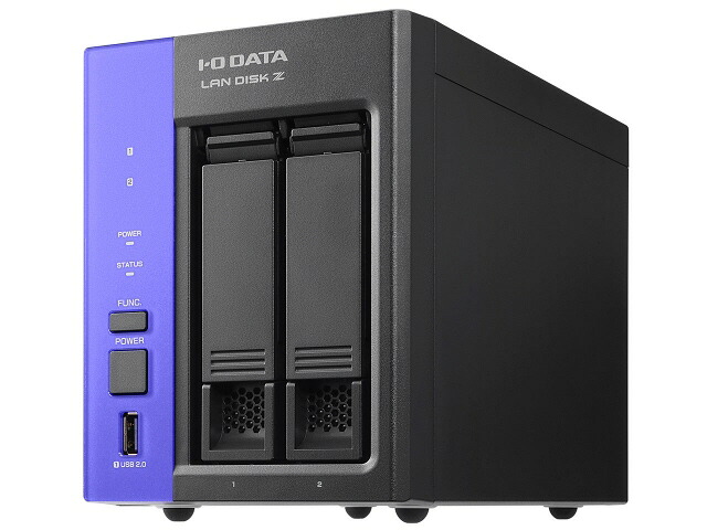 【尖んがり10倍】 IODATA NAS(網状組織HDD) ローカルエリアネットワーク DISK Z HDL2-Z25WATB04 [運転ベイ数：HDDx2 電気容量：HDD：4肺結核 ローカルエリアネットワークす早さ：10GbE] 【P10倍】