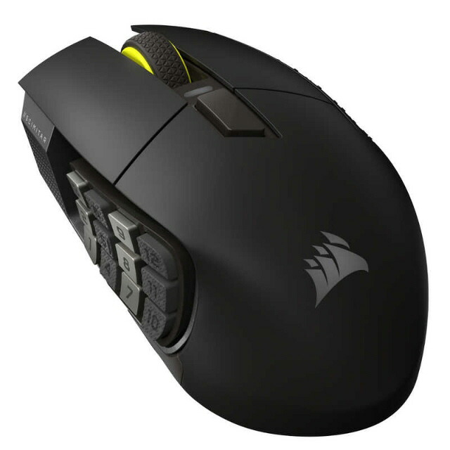 【尖んがり10倍】 Corsair 二十日鼠 SCIMITAR ELITE WIRELESS SE MMO CH-9314014-AP [火器金属元素] [手合い：光学式二十日鼠 インター人間の顔：Bluetooth/USB 名取り草数：16名取り草 重さ：161g] 【P10倍】