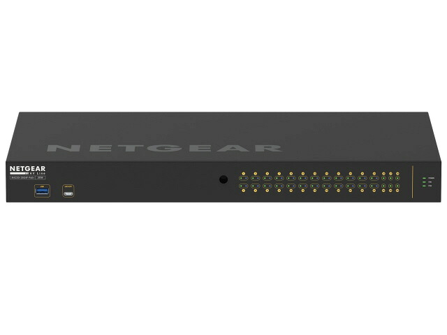 【ポイント10倍】 NETGEAR スイッチングハブ(ネットワークハブ) GSM4230P-100AJS [転送速度：10BASE-T(10Mbps)/100BASE-TX(100Mbps)/1000BASE-T(1000Mbps) ポート数：26 スイッチングファブリック：60Gbps PoE対応：○ 電源内蔵：○] 【P10倍】｜YOUPLAN