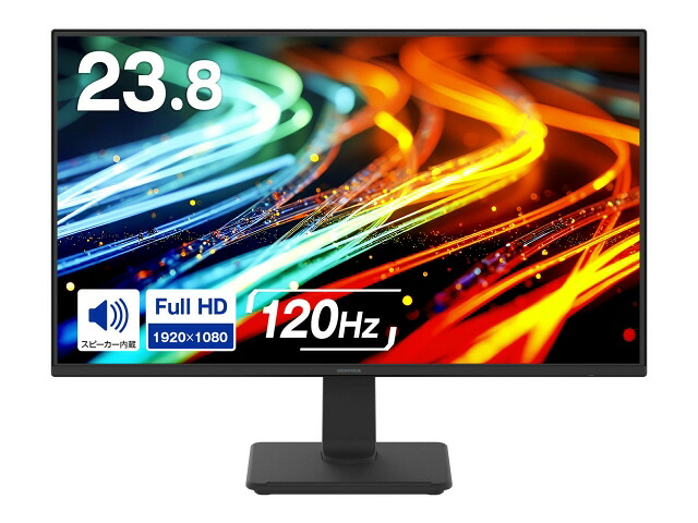 【ポイント10倍】 グリーンハウス PCモニター・液晶ディスプレイ GH-LCW24V-BK [23.8インチ ブラック] 【P10倍】