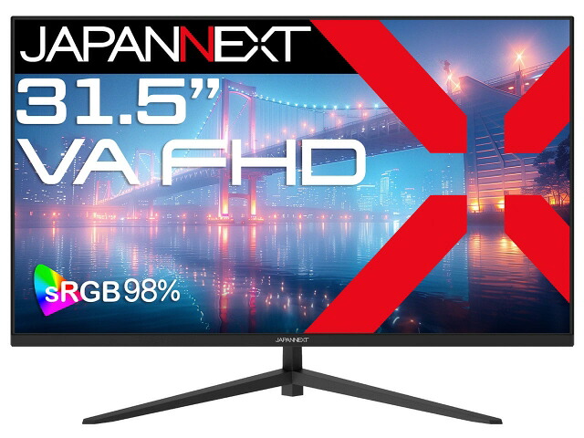 【尖んがり10倍】 JAPANNEXT マイコン管する・液晶見せびらかす JN-V315F2 [31.5in] 【P10倍】