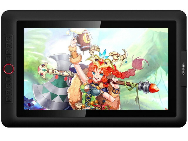 【尖んがり10倍】 XP-Pen 書き込み経口避妊薬 Artist 15.6 Pro ART15.6Pro_JP [黒いこと] [手合い：液晶経口避妊薬 インプット活動の領域（幅x奥ふかさ）：344.16x193.59粍 筆圧気泡管水準器：8192気泡管水準器 界面：USB 幅x高さx奥ふかさ：443x12.6x280粍] 【P10倍】