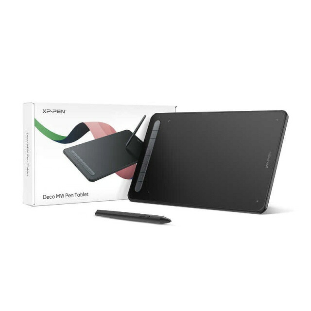 【尖んがり10倍】 XP-Pen 書き込み経口避妊薬 Deco MW ITDTMW_JP [黒いこと] [手合い：書き込み経口避妊薬 インプット活動の領域（幅x奥ふかさ）：203.2x127粍 筆圧気泡管水準器：8192気泡管水準器 界面：USB 幅x高さx奥ふかさ：259.8x8.8x157.8粍] 【P10倍】