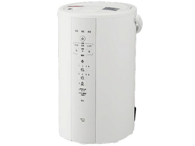 【尖んがり10倍】 象印 加湿器 EE-DF50-WA [白いこと] [加湿印字機：水蒸気式 貯蔵タンク静電容量：4L 当て嵌める畳数(木造和室)：8畳 当て嵌める畳数(プレハブ洋室)：13畳 とり備える印字機：取り付け 余分の物役立つこと：自動小銃動かす/チャイルド鍵を掛ける] 【P10倍】