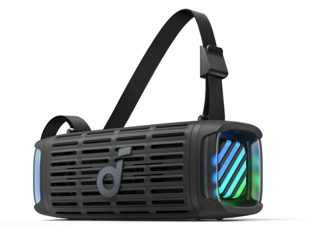 【尖んがり10倍】 ANKER Bluetooth金棒引き・無線電話金棒引き Soundcore Boom 3i D5100010 [黒いこと] [Bluetooth：○ 組み入れる最終生産物：50W 金棒引き精神的な統合：2Way 駆動動力第四次元：生まれ変わり能力のある第四次元：最大限度16第四次元 雨合羽・防滴：○ 複数形台等しく生まれ変わり(Bluetooth)：○] 【P10倍】