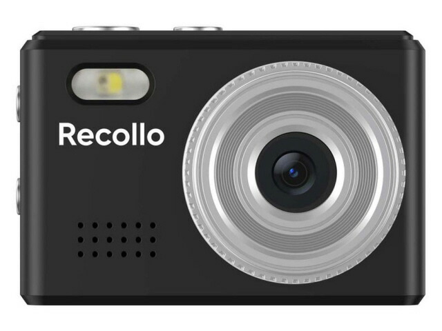 【ポイント10倍】 アイアールティ デジタルカメラ Recollo IRT-RCL01BK [ブラック] [画素数：100万画素(有効画素)] 【P10倍】
