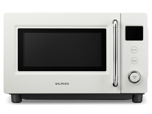 【ポイント10倍】 【代引不可】バルミューダ 電子レンジ BALMUDA The Range S KRN01JP-WH [ホワイト] [タイプ：単機能電子レンジ 庫内容量：20L 庫内構造：庫内フラット 使用人数：2人 最大レンジ出力：900W] 【P10倍】