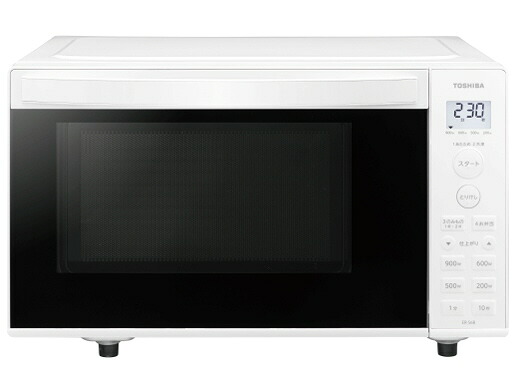 【ポイント10倍】 【代引不可】東芝 電子レンジ ER-S6B(W) [ホワイト] [タイプ：単機能電子レンジ 庫内容量：17L 庫内構造：庫内フラット 使用人数：1人 最大レンジ出力：900W] 【P10倍】 22,711円