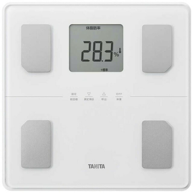 【ポイント10倍】 タニタ 体重計・体脂肪計・体組成計 BC-771-WH [ホワイト] [タイプ：体組成計 測定方式：両足 サイズ：280x26x280mm 重量：1.6kg] 【P10倍】 10,210円