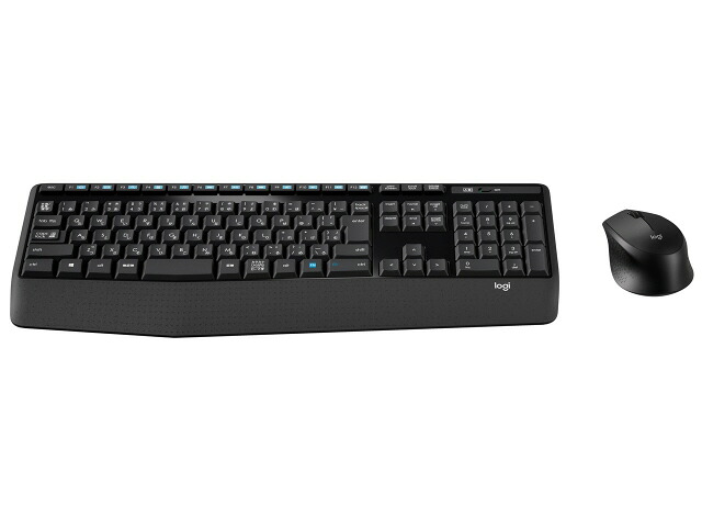 【尖んがり10倍】 ロジクール 鍵盤 Comfort Wireless Combo MK345n [黒いこと] [キーレイアウト：日本語/フルサイズ インター人間の顔：USB テンキー：あり] 【P10倍】