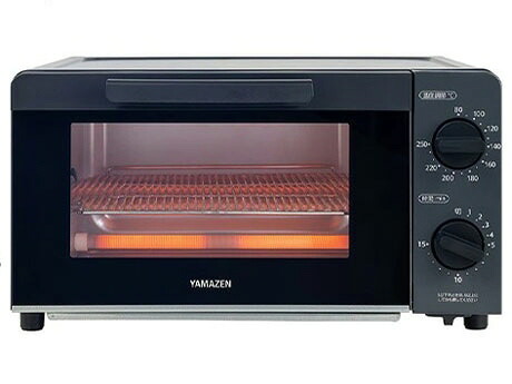 【尖んがり10倍】 YAMAZEN トースター YTX-室内用便器140(H) [薄墨色] [印字機：オーヴン 暖める仕様模様：暖房器 斉しく祝杯数：4枚 気温自然調整役立つこと：○ 使い果たすワット数：1400W] 【P10倍】 家電-キッチン家電