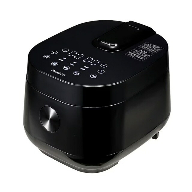 【ポイント10倍】 MAXZEN 炊飯器 MRC-TX401-BK [ブラック] [タイプ：マイコン炊飯器 炊飯量：4合 早炊き：○ 保温時間：12時間] 【P10倍】