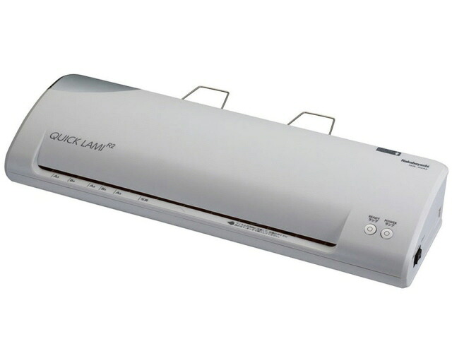 【ポイント10倍】 ナカバヤシ ラミネーター クイックラミR2 A3 NQL-R2A3LG [対応サイズ：A3 最大ラミネート幅：340mm 最大ラミネート厚：0.6mm 消費電力：1400W] 【P10倍】