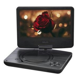 楽天市場】GAUDI 15型ワイド ポータブルDVDプレーヤー GPD15B1BK (F