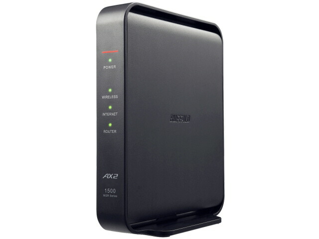 【ポイント10倍】 バッファロー 無線LANルーター(Wi-Fiルーター) AirStation WSR-1500AX2L [ブラック] 【P10倍】