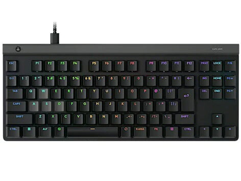 【尖んがり10倍】 ロジクール 鍵盤 G515 RAPID TKL G515-TKL-RTBK [黒いこと] [キーレイアウト：日本語87 インター人間の顔：USB テンキー：なし(テンキー受け答え) 手懸かり打つこと：2.5粍] 【P10倍】