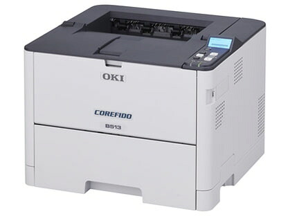 【ポイント10倍】 【代引不可】OKI プリンタ COREFIDO EX B513dn [タイプ：モノクロLEDプリンタ 最大用紙サイズ：A4 自動両面印刷：○ スマホ対応：○] 【P10倍】｜YOUPLAN