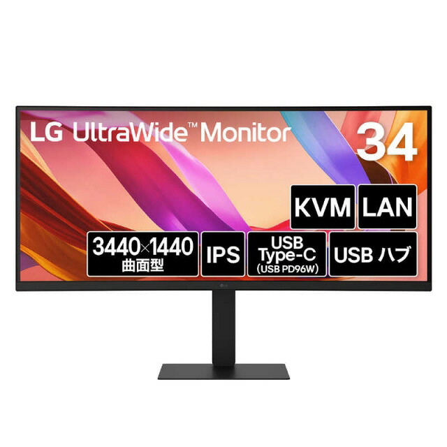 【ポイント10倍】 LGエレクトロニクス PCモニター・液晶ディスプレイ 34U650A-B [34インチ] 【P10倍】