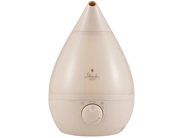【ポイント10倍】 アピックス 加湿器 SHIZUKU original ASZ-330-PK [夢見るピーチティー] [加湿タイプ：超音波式 タンク容量：3.3L 適用畳数(木造和室)：6畳 適用畳数(プレハブ洋室)：8畳 設置タイプ：卓上 その他機能：アロマオイル] 【P10倍】｜YOUPLAN