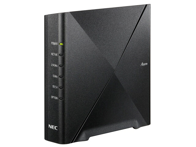 【ポイント10倍】 NEC 無線LANルーター(Wi-Fiルーター) Aterm 3000D4AX PA-3000D4AX [無線LAN規格：Wi-Fi 6 (11ax) 接続環境：36台/12人 メッシュWi-Fi：○ 周波数：2.4/5GHz IPv6：○ セキュリティ規格：WPA/WPA2/WPA3] 【P10倍】