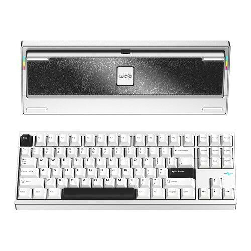 【尖んがり10倍】 WOBKEY 鍵盤 Crush 80 Reboot Pro マイコン80RESil [Silver] [キーレイアウト：英語88 足がかり取り替えっこ：力学的 インター人間の顔：USB/USB Type-C/Bluetooth テンキー：なし(テンキー受け答え)] 【P10倍】
