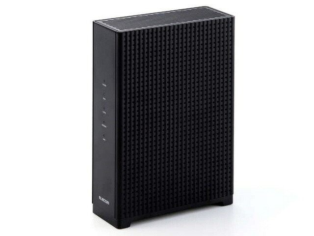【ポイント10倍】 エレコム 無線LANルーター(Wi-Fiルーター) WRC-BE65QSD-B [ブラック] [無線LAN規格：Wi-Fi 7 (11be) 接続環境：3階建て(戸建て)/4LDK(マンション)/40台 周波数：2.4/5GHz IPv6：○ セキュリティ規格：WPA2/WPA3] 【P10倍】