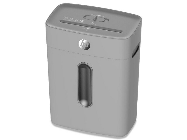 【ポイント10倍】 HP シュレッダー Q1506CC [細断形状：クロスカット 細断サイズ：5x18mm 最大投入幅：A4 最大細断枚数(手差し時)：6枚 幅x高さx奥行き：310x416x190mm] 【P10倍】