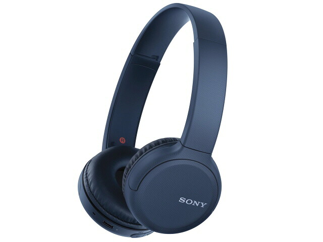 【ポイント10倍】 SONY イヤホン・ヘッドホン WH-CH510 (L) [ブルー] [タイプ：ヘッドホン 装着方式：オーバーヘッド 構造：密閉型(クローズド) 駆動方式：ダイナミック型] 【P10倍】