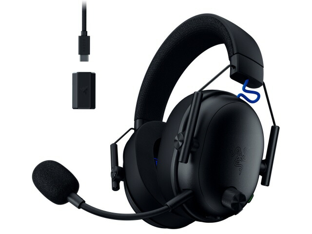 【ポイント10倍】 Razer ヘッドセット BlackShark V3 for PlayStation RZ04-05410300-R3UA [ブラック] [ヘッドホンタイプ：オーバーヘッド プラグ形状：USB 装着タイプ：両耳用 接続方式：ワイヤレス/ワイヤード(有線) リモコン：○ ゲーミング：○] 【P10倍】 27,528円