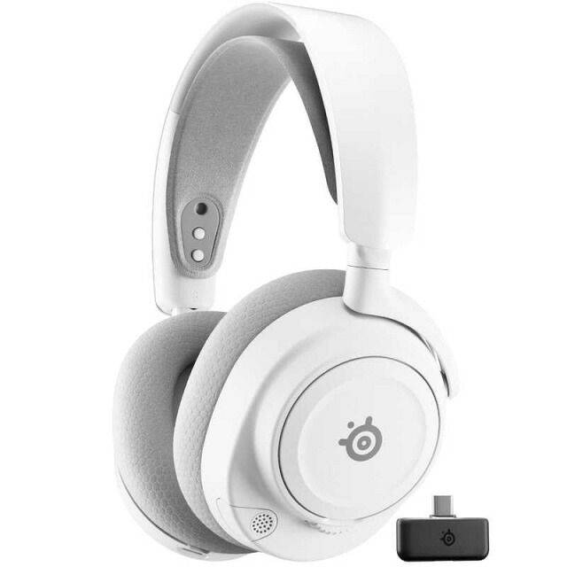 【ポイント10倍】 steelseries ヘッドセット Arctis Nova 7 Gen 2 [White] [ヘッドホンタイプ：オーバーヘッド プラグ形状：ミニプラグ 装着タイプ：両耳用 接続方式：ワイヤレス/ワイヤード(有線) リモコン：○ ゲーミング：○] 【P10倍】｜YOUPLAN