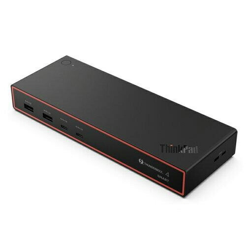 【尖んがり10倍】 Lenovo USBこしき ThinkPad Thunderbolt 4 かっこ良いドック 2 7500 40BE0135JP [エクリプスブラック] 【P10倍】