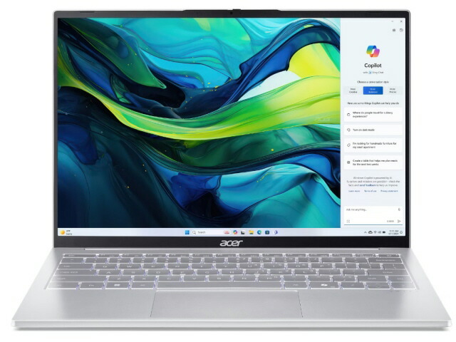 【ポイント10倍】 Acer ノートパソコン Swift Lite SFL14-54MP-F56Y/SF [ライトシルバー] 【P10倍】｜YOUPLAN