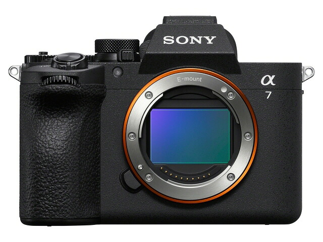 【尖んがり10倍】 SONY デジタル一眼写真機 α7 V ILCE-7M5 上半身 【P10倍】