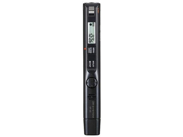 【ポイント10倍】 OMデジタルソリューションズ ICレコーダー OM SYSTEM ボイストレック VP-20 BLK [メタリックブラック] 【P10倍】
