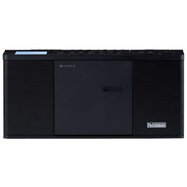【尖んがり10倍】 東芝 CDラジオ受信機 AUREX AX-CR90(K) [黒いこと] [最大限度最終生産物：4.4W 印字機：CDラジオ受信機 幅x高さx奥ぶかさ：310x151x69粍 重さ：1.4kg] 【P10倍】