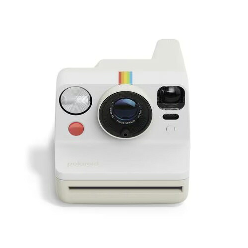 【ポイント10倍】 ポラロイド インスタントカメラ Polaroid Now Generation 3 [Pebble White] [フィルムサイズ（横x縦）：88&times;107mm フラッシュ：○ セルフタイマー：○ 重量：448g] 【P10倍】｜YOUPLAN