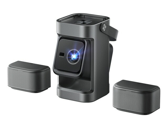 【尖んがり10倍】 ANKER 映写機 Soundcore Nebula P1 D2431511 [黒いこと] [局面比：16:9 ダイアログボックス絵素数：1920x1080 最大限度明快さ：650lm] 【P10倍】