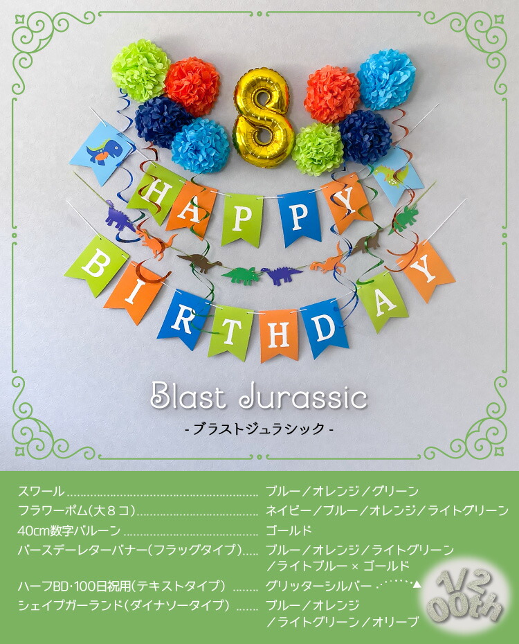 楽天市場 100日 ハーフ対応 誕生日 飾り付け スワールパーティーセット バースデー 100日 1 2歳 1歳 6カ月 飾り 数字 ハーフバースデー お食い初め 100日祝 記念日 バルーン ガーランド 40cm数字バルーン レターバナー 送料無料 Ycp Regalo You ユープラス株式会社