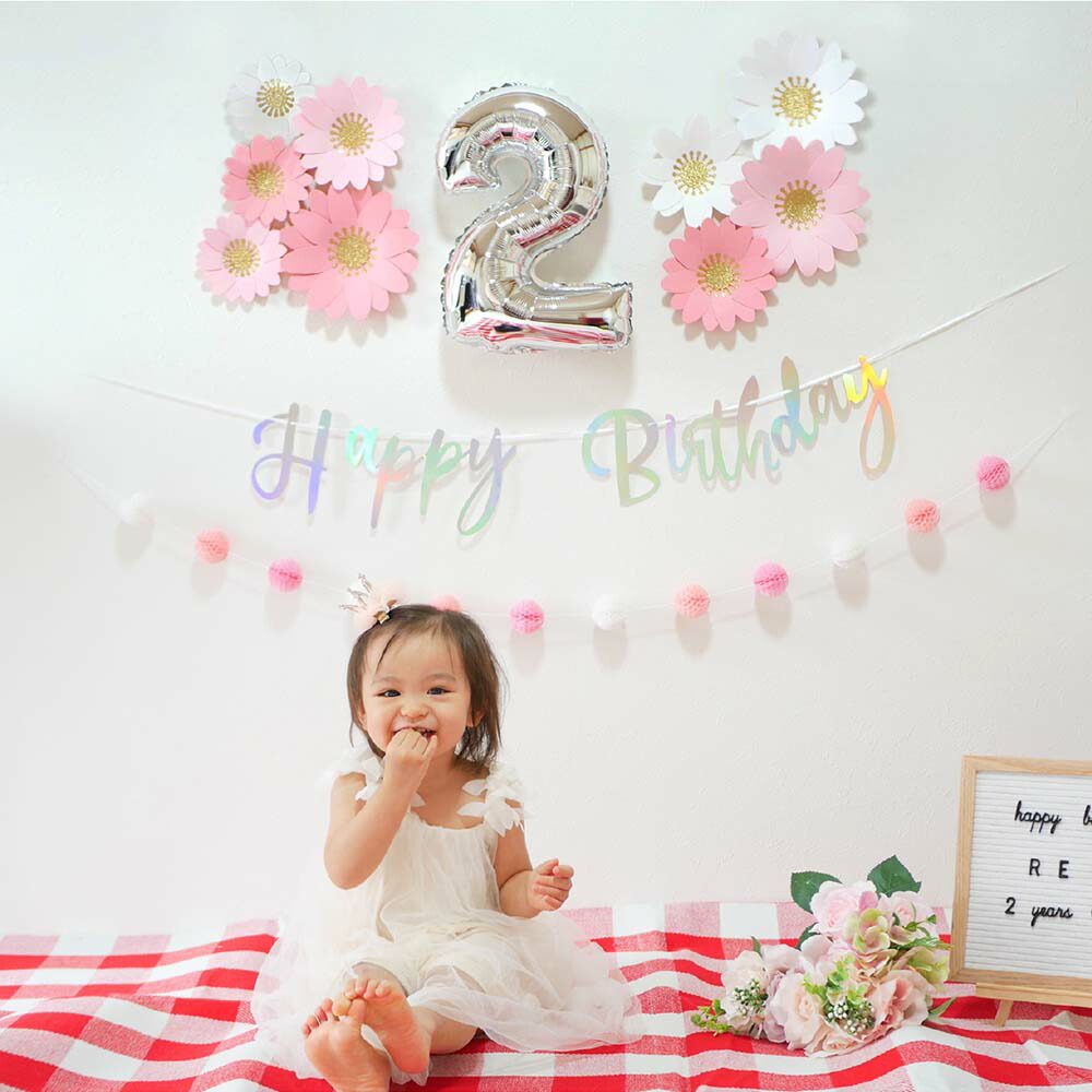 クリスマス特集22 ハーフバースデー 飾り 100日祝い 飾り付け 1歳 2歳 女の子 男の子 セット 誕生日 バースデー 6ヶ月 花 フラワー お食い初め 正月 ガーランド レターバナー 100日 お祝い 記念日 かわいい 凛花 Ycp Regalo Taibachlibrary Org Uk