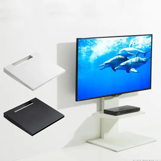 TVスタンド専用棚板 幅40m ハイタイプ ロータイプ 専用棚 高さ調節 シンプル レギュラーサイズ 無段階調節可能 サテン塗装 幅40cm 奥行36.5cm オープン収納 デザイン性 実用性
