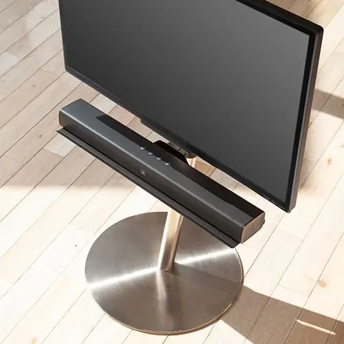 [テレビ台 幅60cm以下] ロータイプ ハイタイプ テレビスタンド 専用棚 高さ調整 サテンブラック サテンホワイト 幅60cm 奥行き14cm サウンドバー棚 耐荷重5kg スタイリッシュ 実用性 デザイン性 11,353円