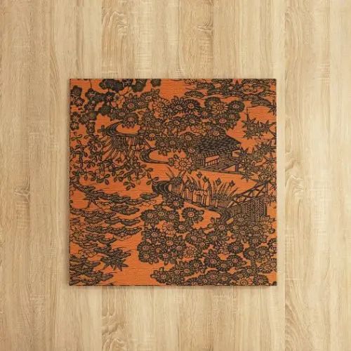 和の口当たりでお御部屋の佇まいが変わる 和柄のファブリックパネル