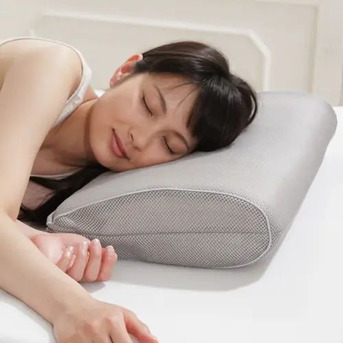 枕 まくら 幅50糎 オール時節 水洗いする可 高手向かい 分かりやすい 薄墨色 白いこと ピロー 新社会システムエアーピロー 高さ自然調整 洗い濯ぎ機可 国産 真っすぐ感