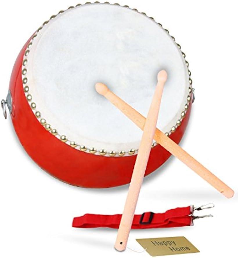 昔の懐かしい太鼓のおもちゃ 楽天市場】でんでん太鼓 木製 ともえ柄 でんでんたいこ 民芸玩具縁起物