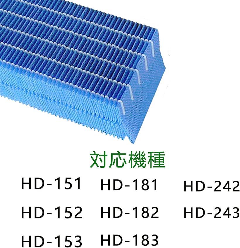 市場 H060519 加湿器交換用フィルター HD-243 HD-182 抗菌気化フィルター HD-152 HD-242