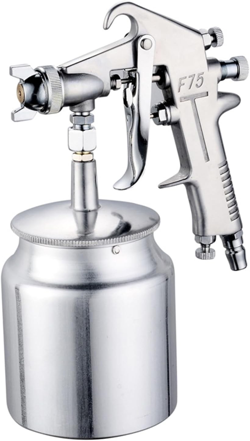 楽天市場】エアースプレーガン 吸上式(下カップ) 600cc ノズル 口径