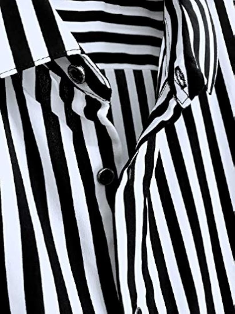 楽天市場 ラッキーチャーム Xxl 白黒 メンズ スリム ストライプ ストライプ柄 ブラック 長袖 ホワイト 大きいサイズ ゴルフ スポーツ ワイシャツ オシャレ ブラックシャツ カジュアル 長袖シャツ メンズ長袖シャツ ホワイトブラック Xxl Reapri
