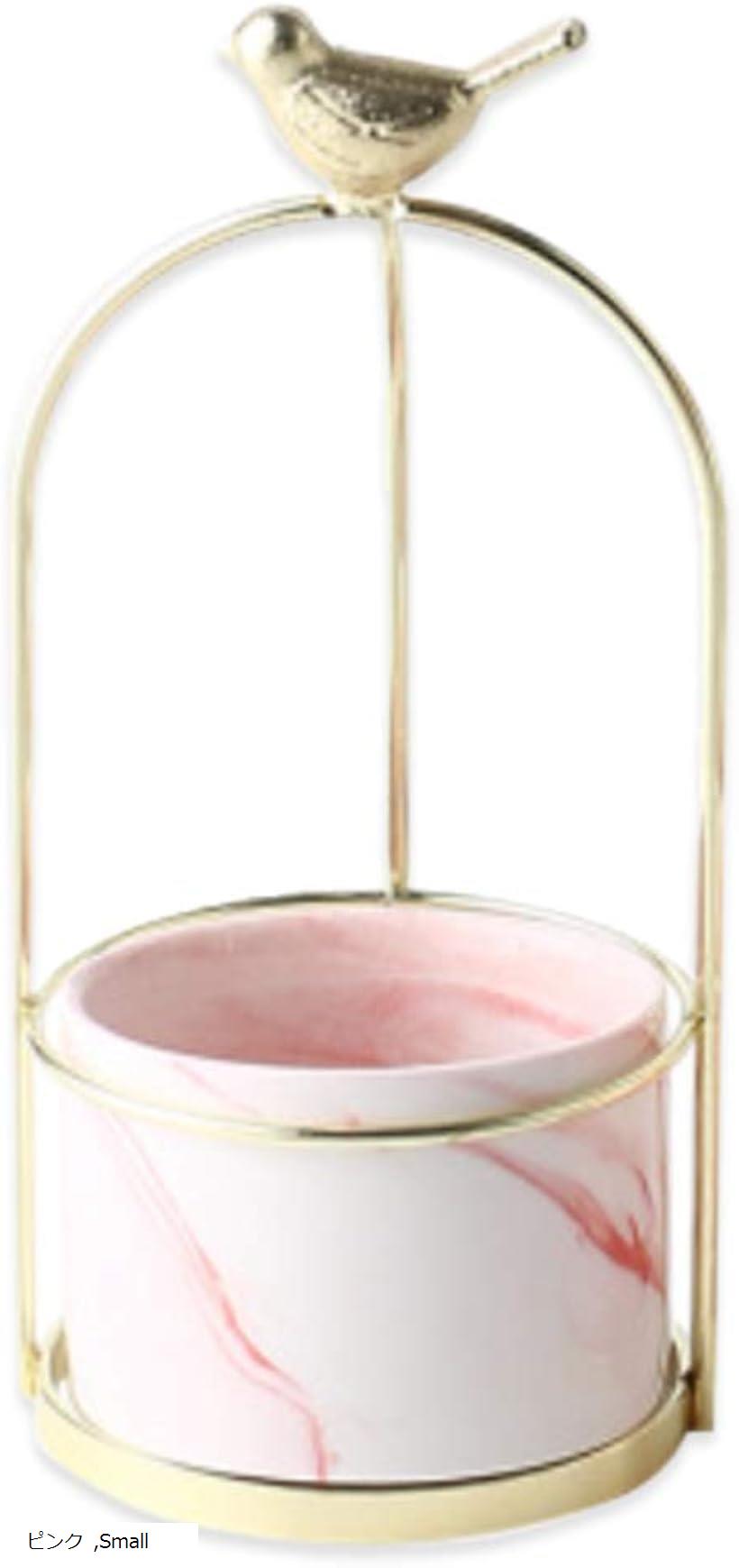 植木鉢 ハイカラ 白いこと エアープランツ ポースレン 花立て プランター ファニチャー バード 北欧 S 桜色 S Afic Association Org